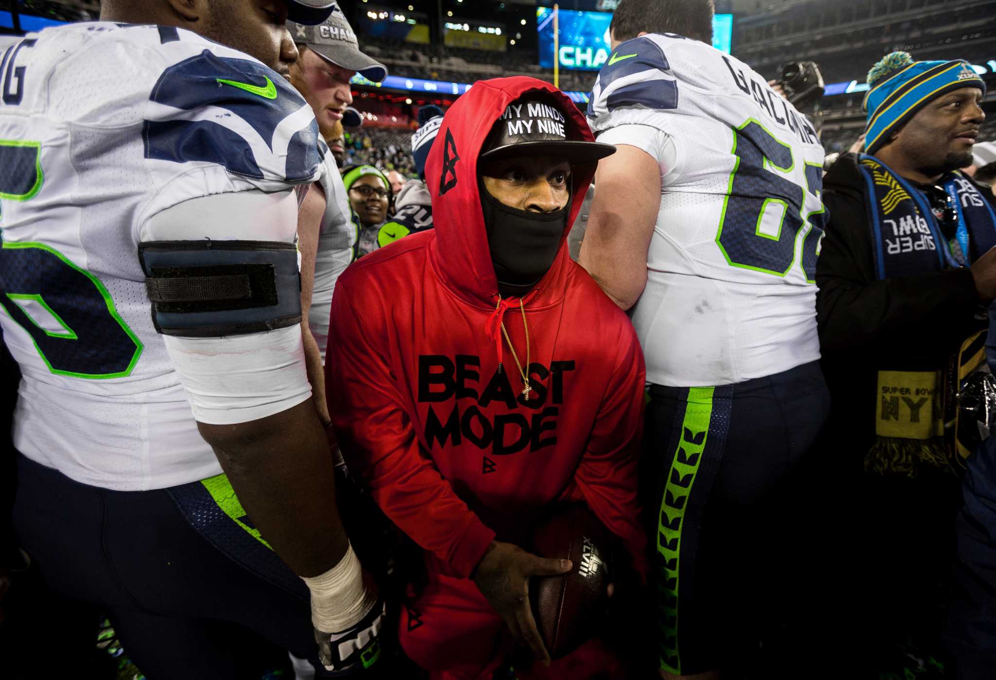 Marshawn Lynch could be fined for wearing 'Beast Mode' hat - Los Angeles  Times