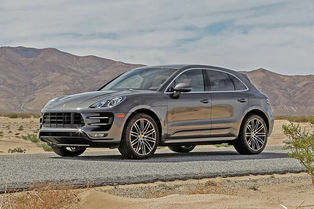 2015 Porsche Macan Turbo, listed at $72,300.