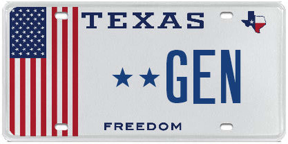 Texas license plates about to get more starstudded