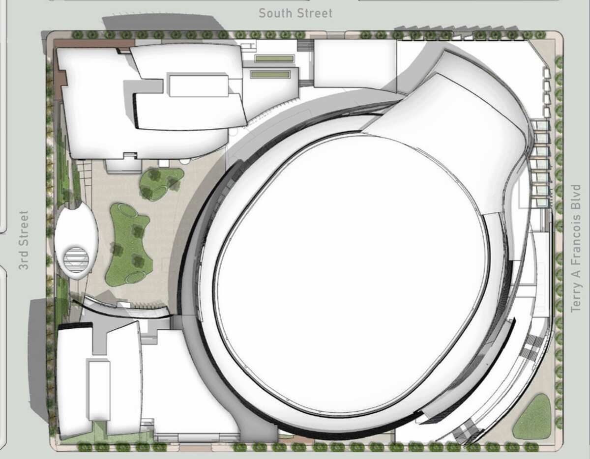 Original design of Golden State Warriors planned Mission Bay arena had critics saying it resembled a toilet.