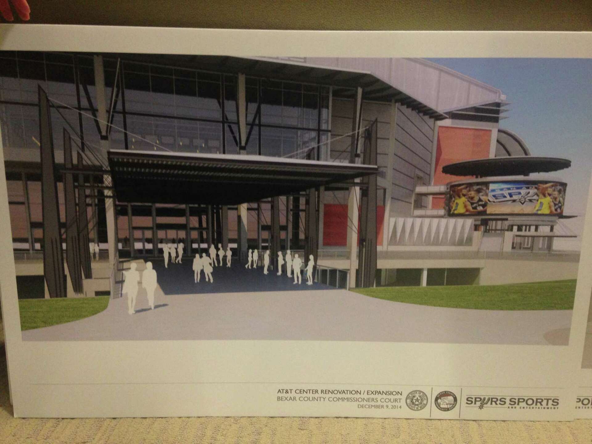 AT&T center to get new scoreboard, better seating
