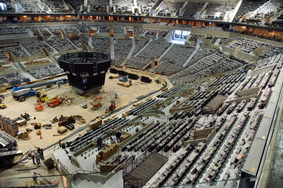 AT&T center to get new scoreboard, better seating