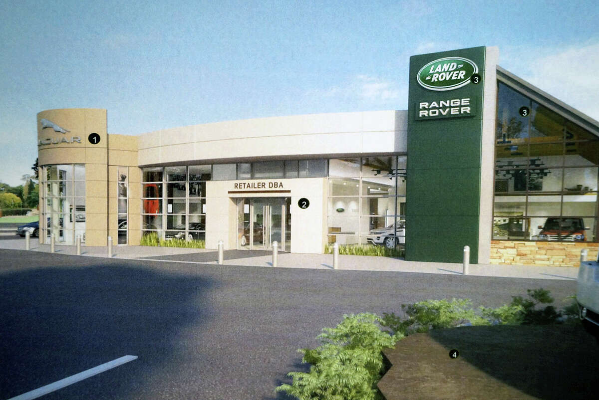 The Town Plan and Zoning Commission is considering an application for a Jaguar and Land Rover dealership on Commerce Drive.