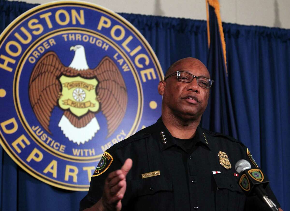 Houston Police Chief Charles A. McClelland. (Billy Smith II / Houston Chronicle)