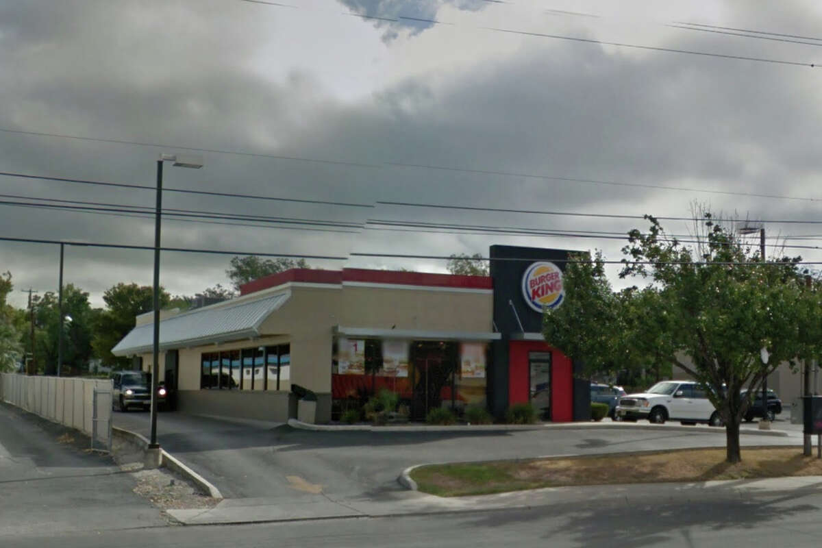 Burger King #9721: 3400 Fredericksburg Road, San Antonio, Texas 78201Date: 05/02/2017 Score: 85Highlights: Food not protected from cross contamination (cheese within walk-in cooler not properly covered), food contact surfaces not clean to sight and touch, toxic chemicals stored next to containers of salad.