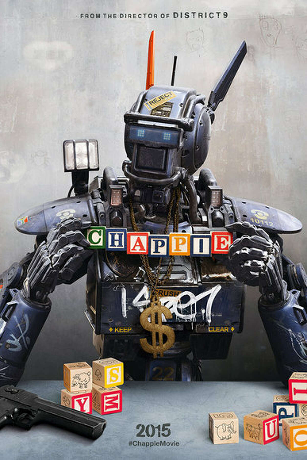 “Chappie”Release date: March 6Starring: Hugh Jackman, Sharlto CopleyFrom the first few seconds of the film’s reveal trailer, it was clear that this was going to be a return to form for the “District 9” director. Sharlto Copley will play the already loveable robot, who shares several similarities with Johnny 5 from “Short Circuit.”