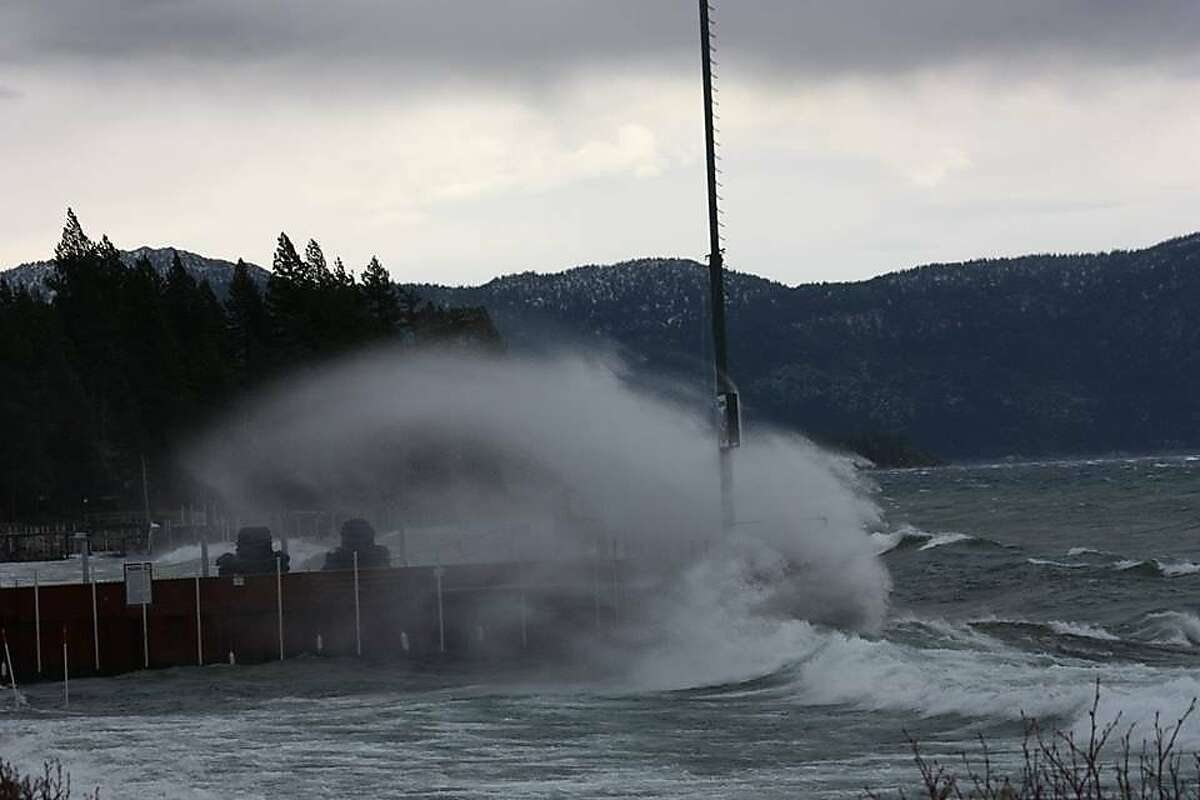 Storm means surf’s up ... at Lake Tahoe?