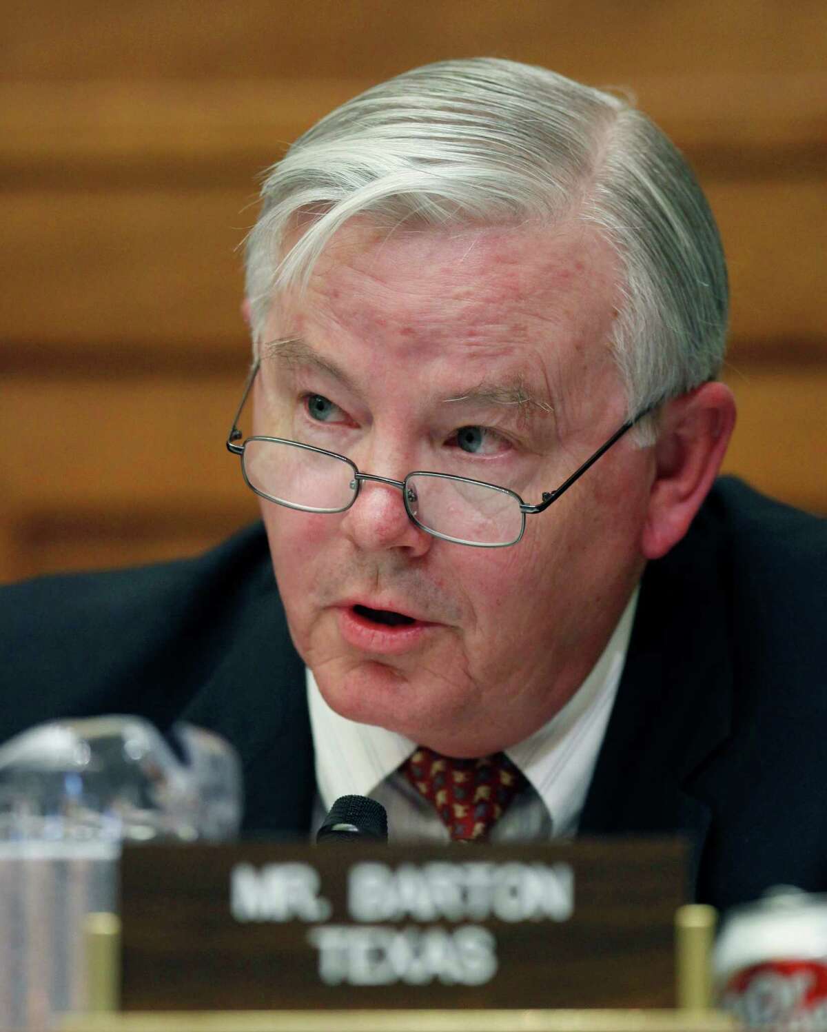 U.S. Rep. Joe Barton, R-Ennis, has introduced a bill to repeal the U.S. ban on crude oil exports. (AP Photo/Alex Brandon, File)