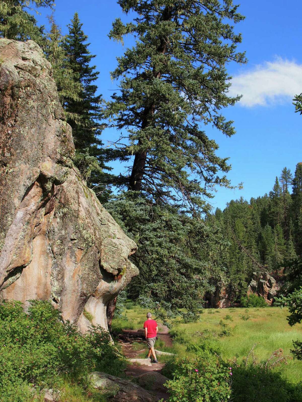 Hike, hotspring soak in New Mexico's funky Jemez area