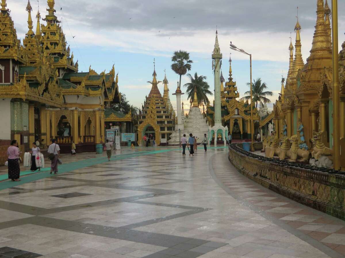 A revered religious site, a place to meet friends and a family outing destination, Shwedagon Pagoda in Myanmar looks like a metropolis of heaven.