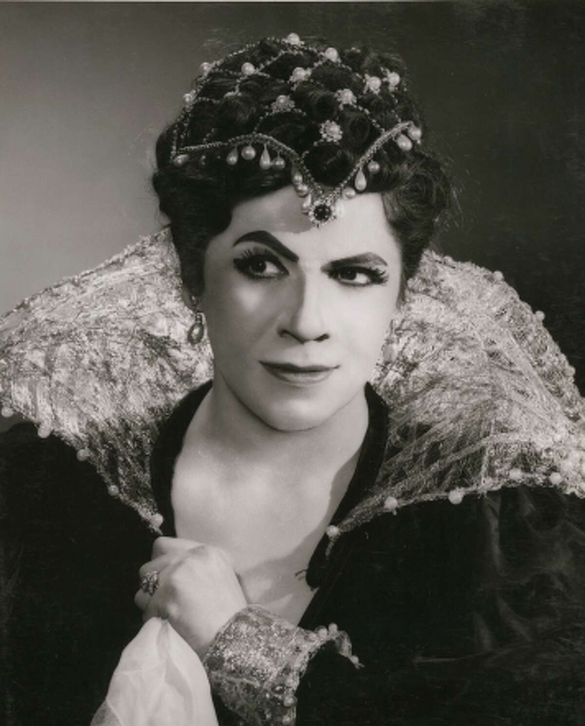 Mezzo-soprano Irene Dalis as Princess Eboli in Verdi’s “Don Carlos” at the Metropolitan Opera, 1957