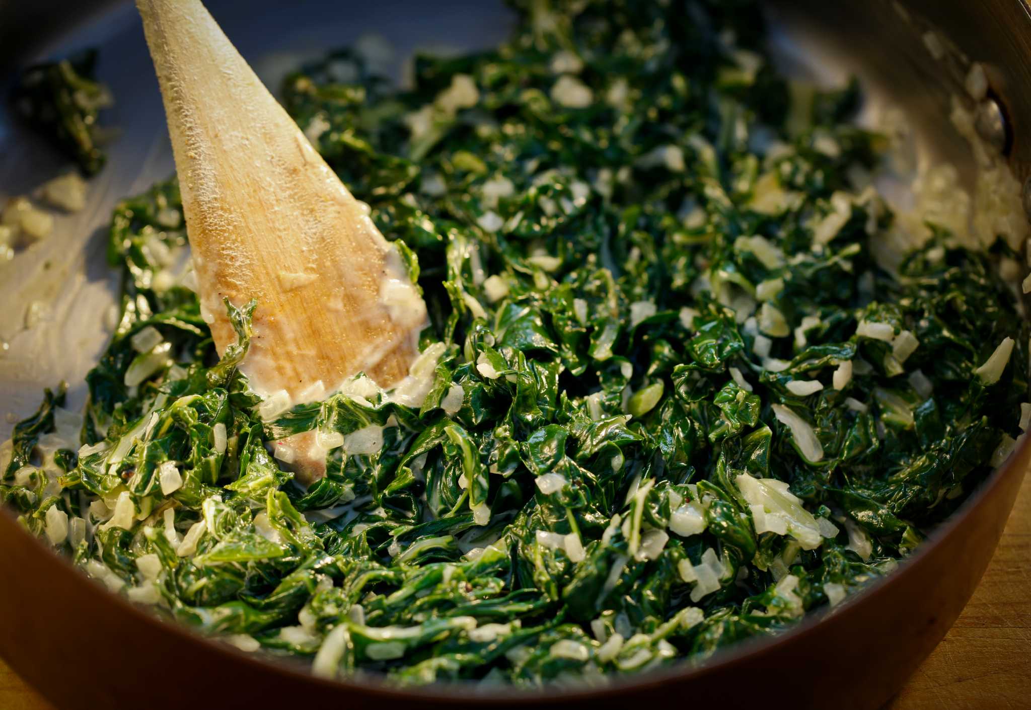 Creamed Swiss Chard