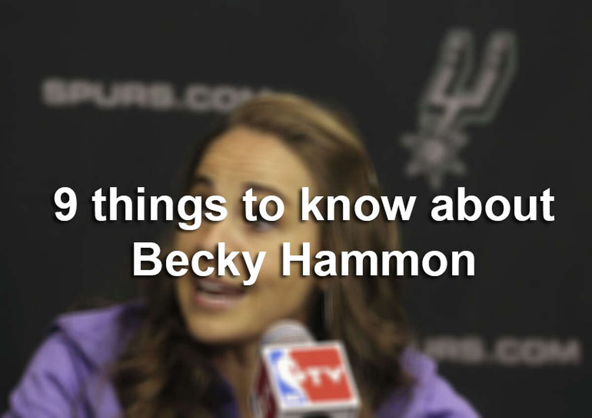 WNBA star Becky Hammon is the first female full-time assistant coach in the NBA. Click through the gallery for 9 things you probably didn't know about her.