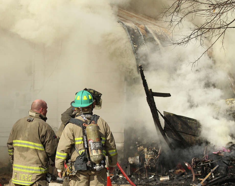 Woman injured in East Side house fire San Antonio ExpressNews