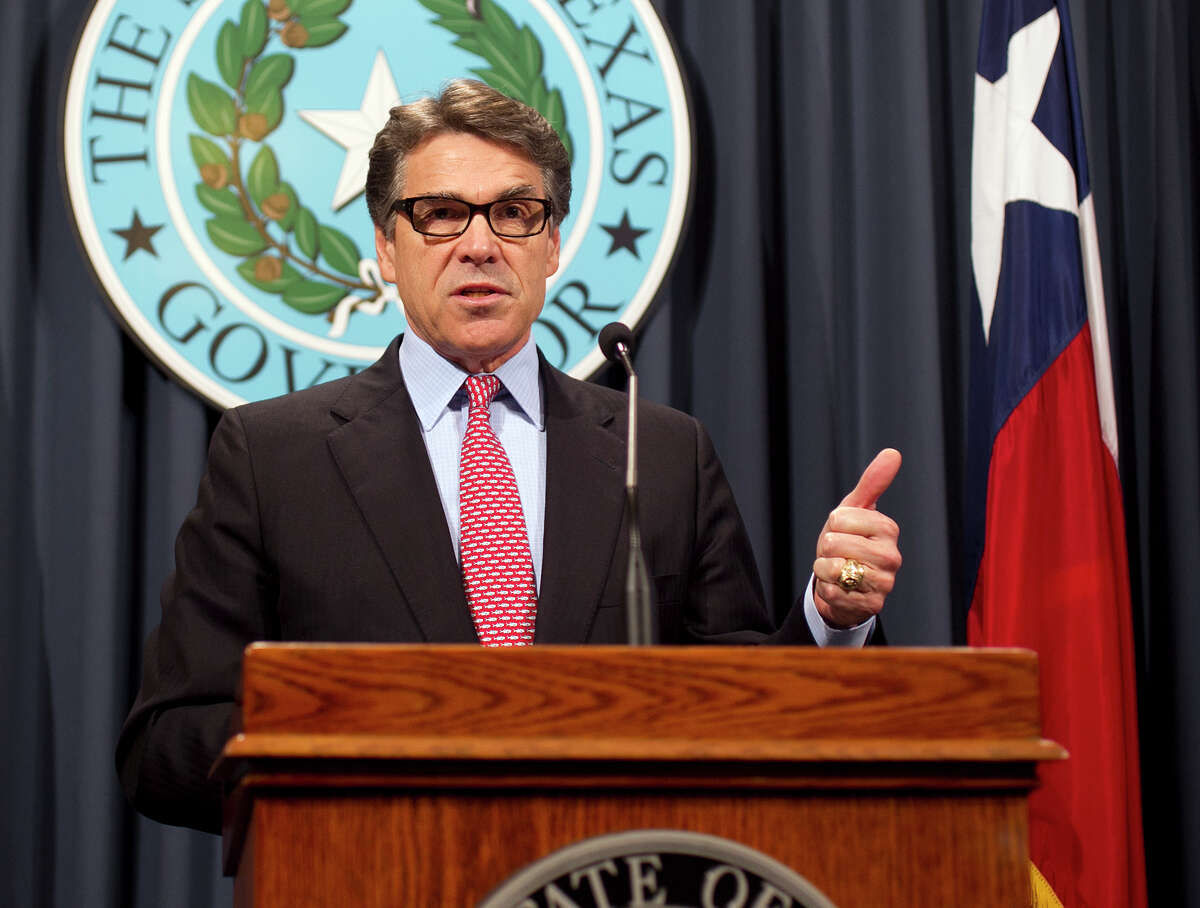 Texas Gov. Rick Perry.