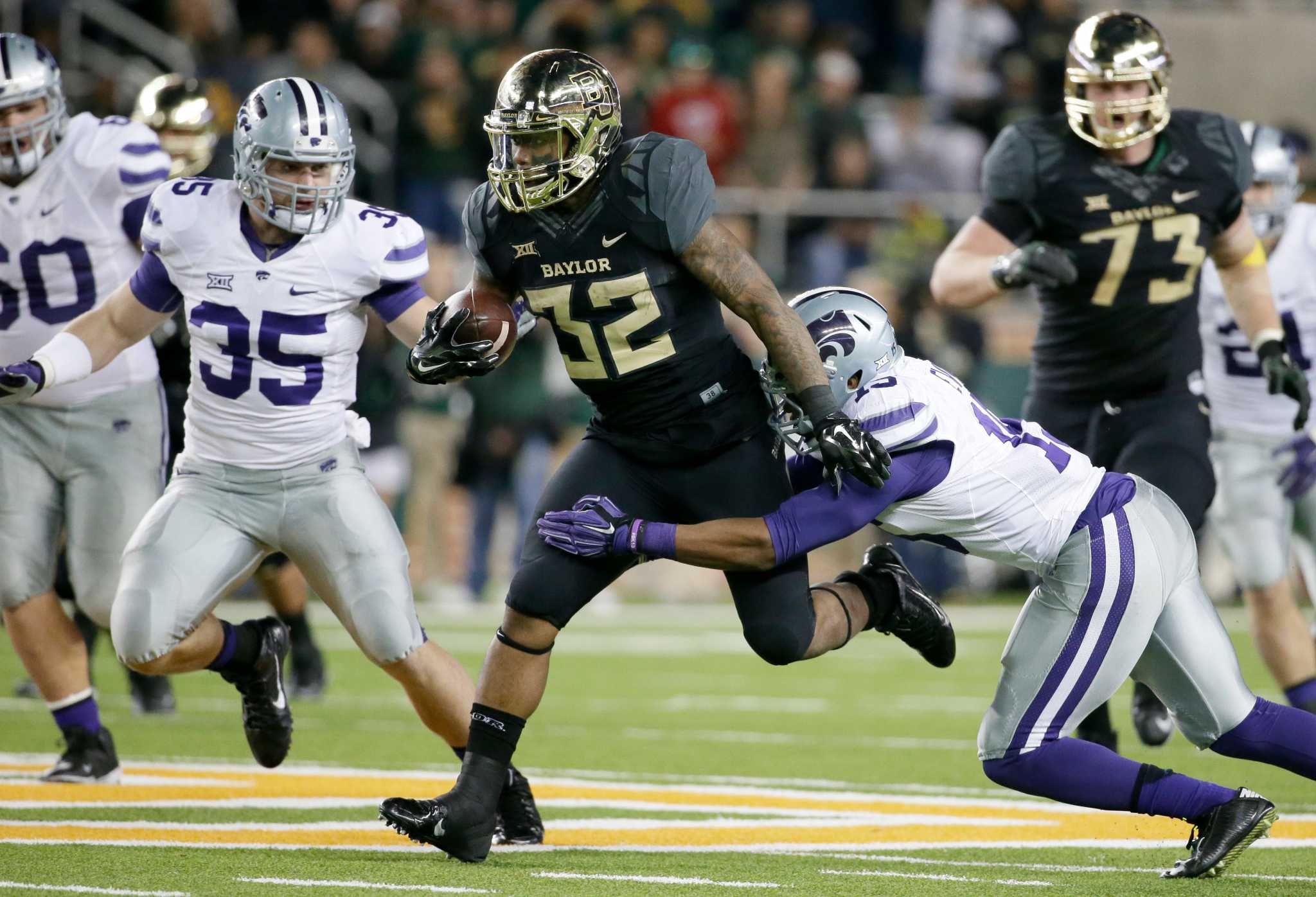 Baylor tops Texas to secure Big 12 title, Fiesta Bowl