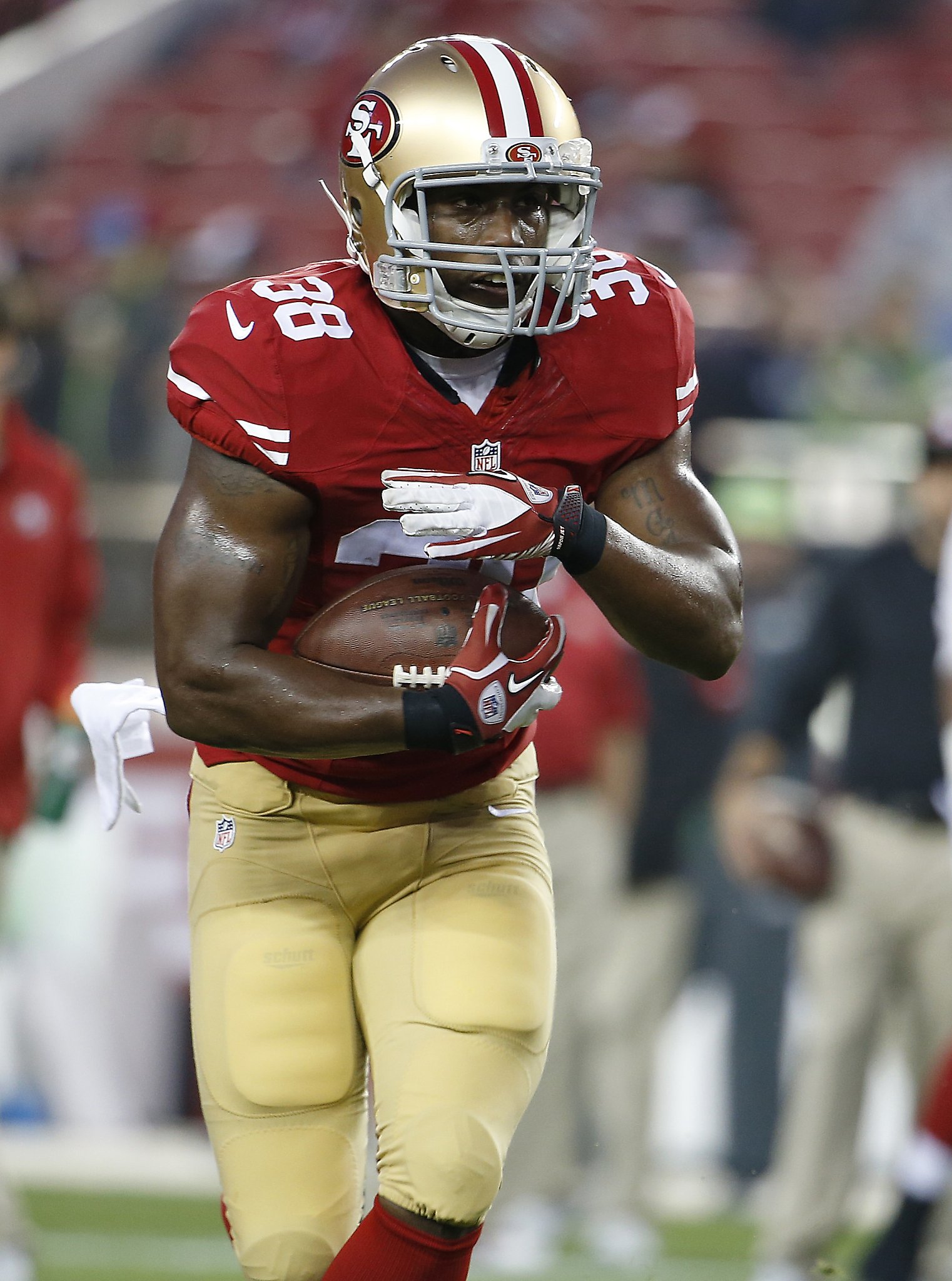 Who will be 49ers running backs Saturday?