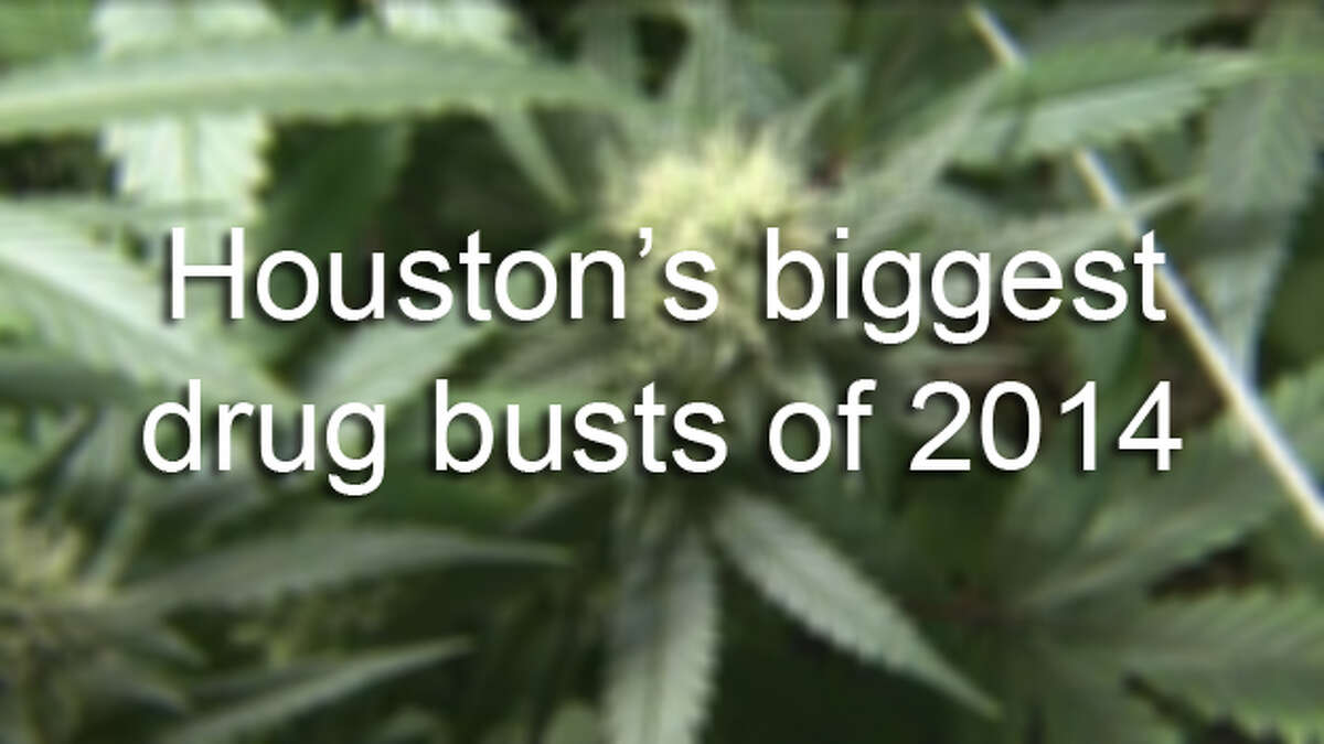 These are the biggest Houston-area drug busts of 2014.