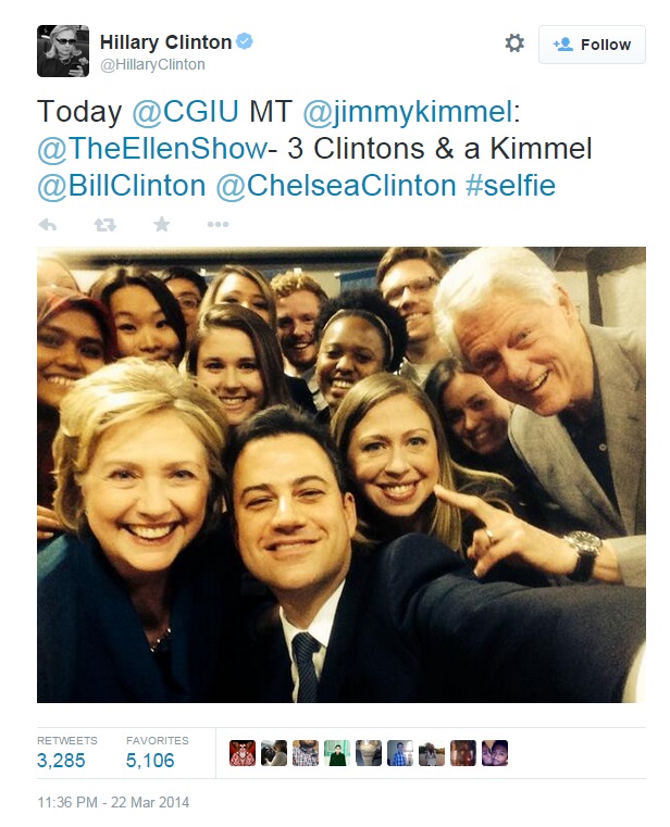 Demi Lovato and More Snap Selfies With Bill Clinton