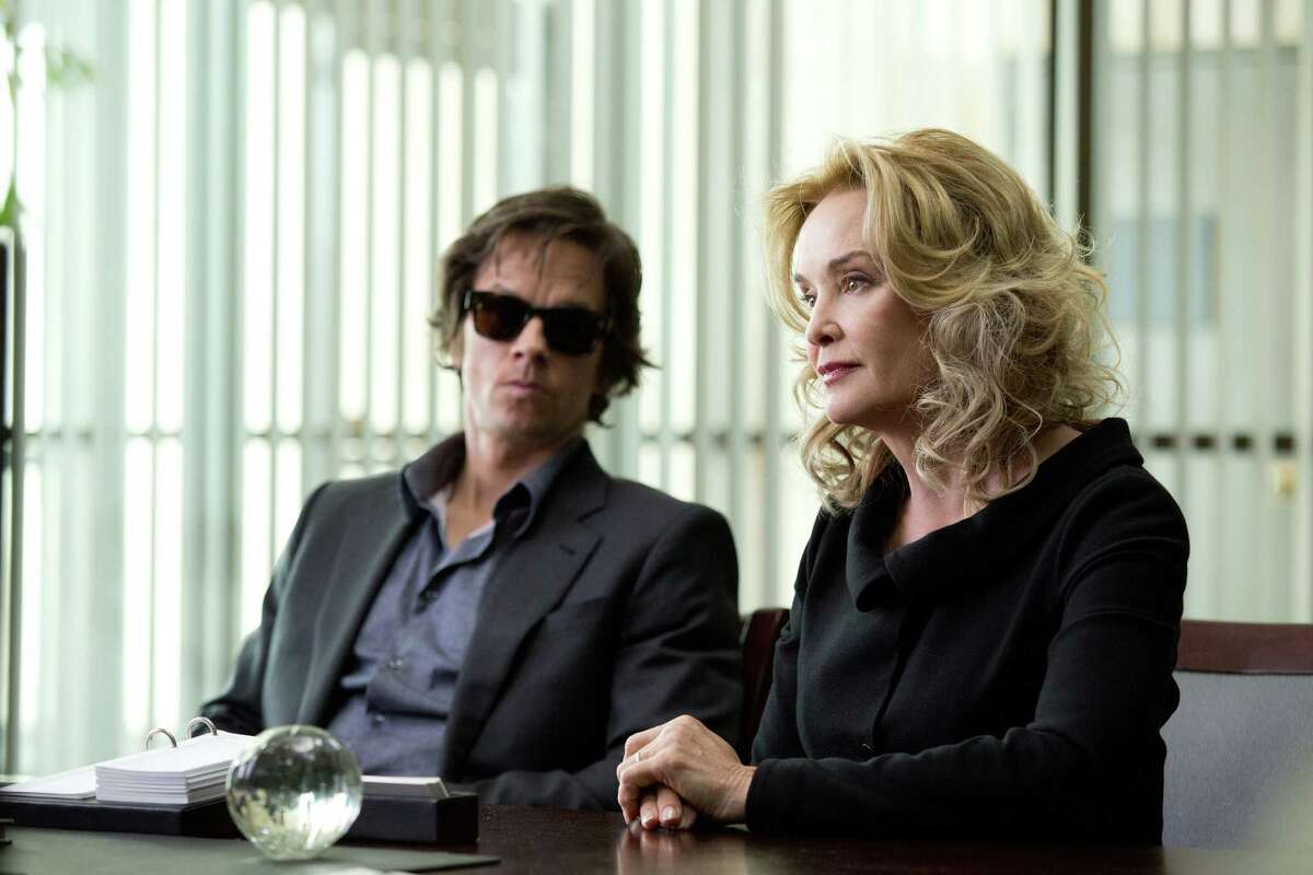 Mark Wahlberg is Jim Bennett and Jessica Lange is Roberta in "The Gambler," from Paramount Pictures. (Claire Folger/Paramount Pictures)