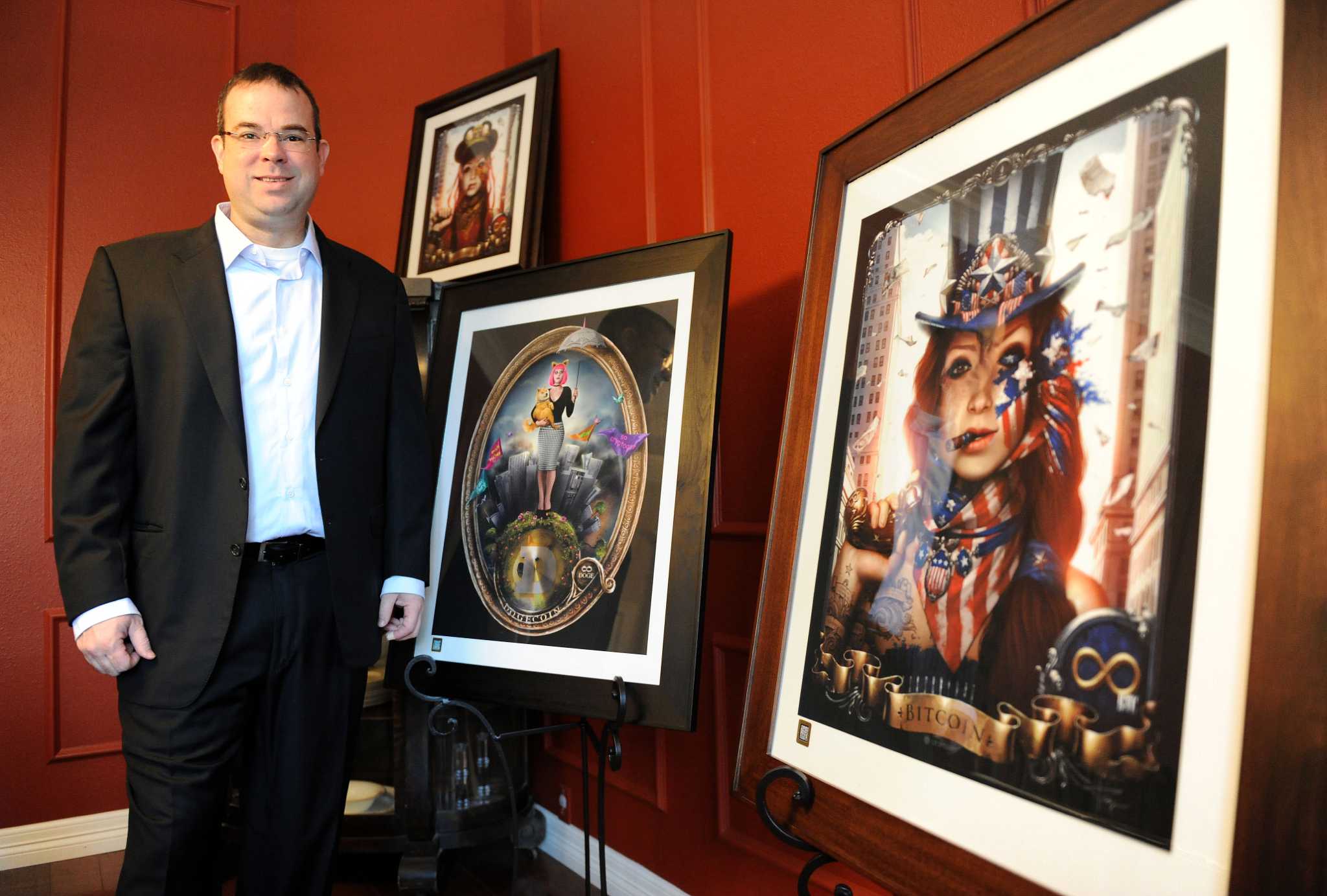 Mixing bitcoin and art creates a business