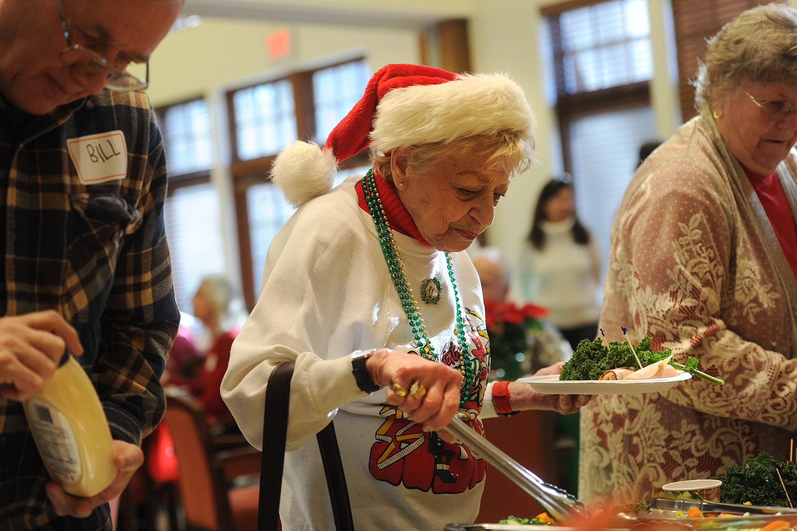 A Banquet Of Good Cheer At Christmas Community Gathering