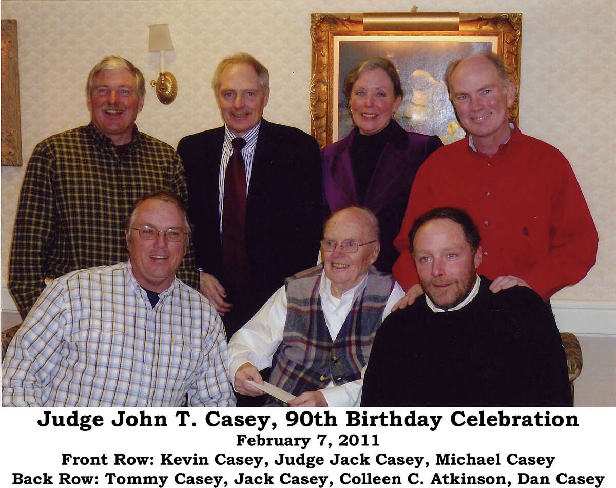 "Your honor," Judge John T. Casey, dies at 93