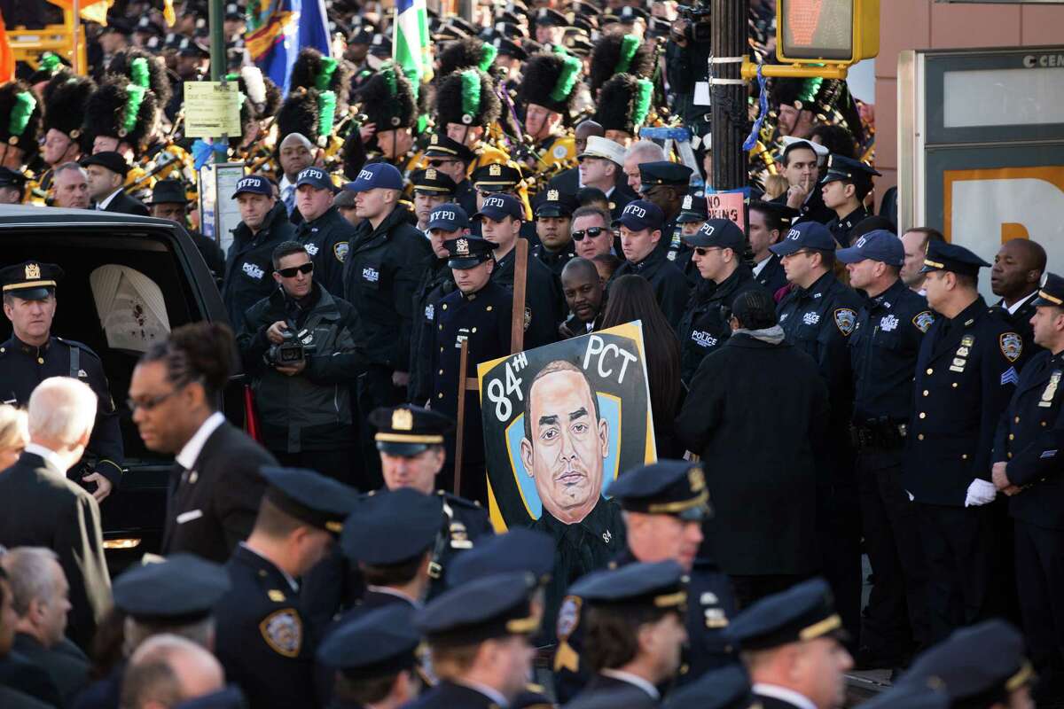 Funeral For Slain NYC Cop