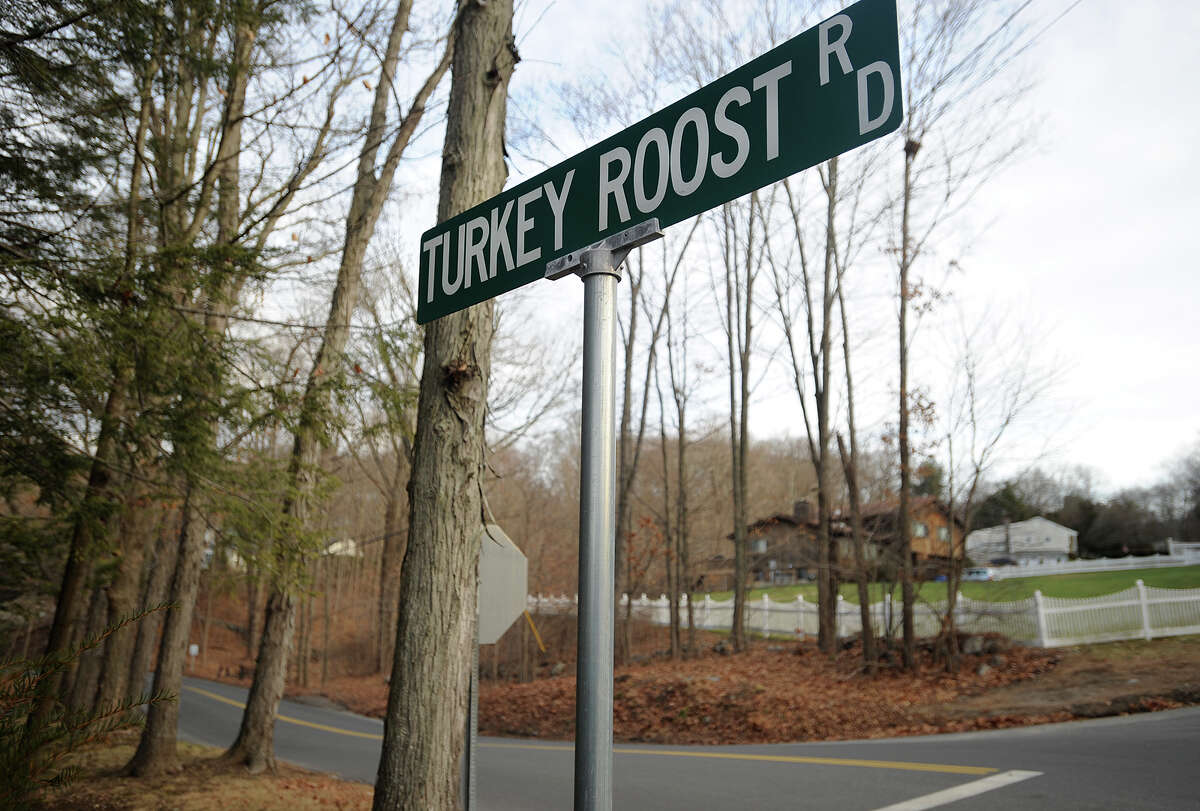 Turkey Roost Road in Monroe, Conn. where John Compton, 29, of Bridgeport, rolled over an ATV on Sunday, dying shortly after at St. Vincent's Hospital.
