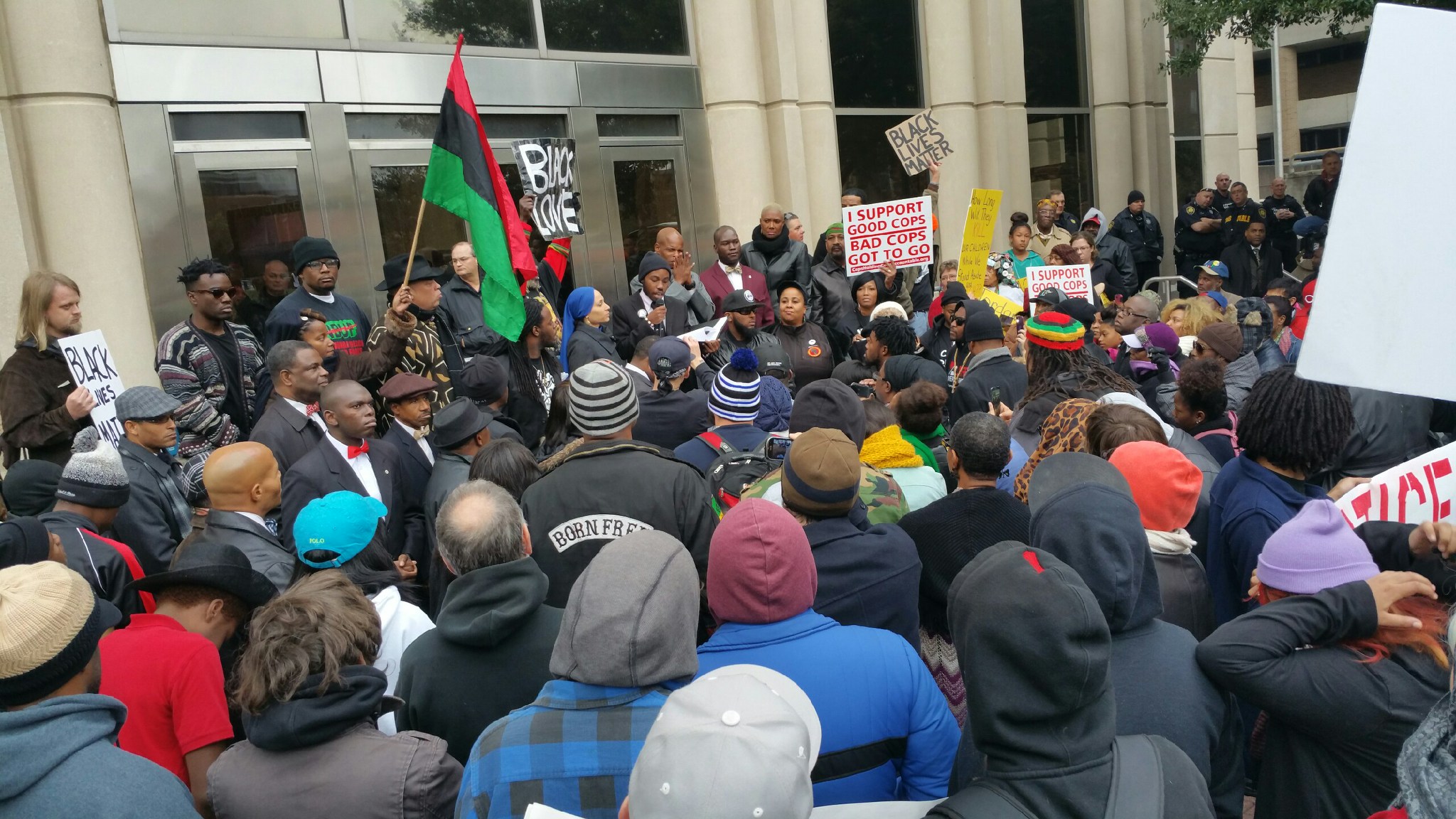 Dozens Protest Over Grand Jury Decision