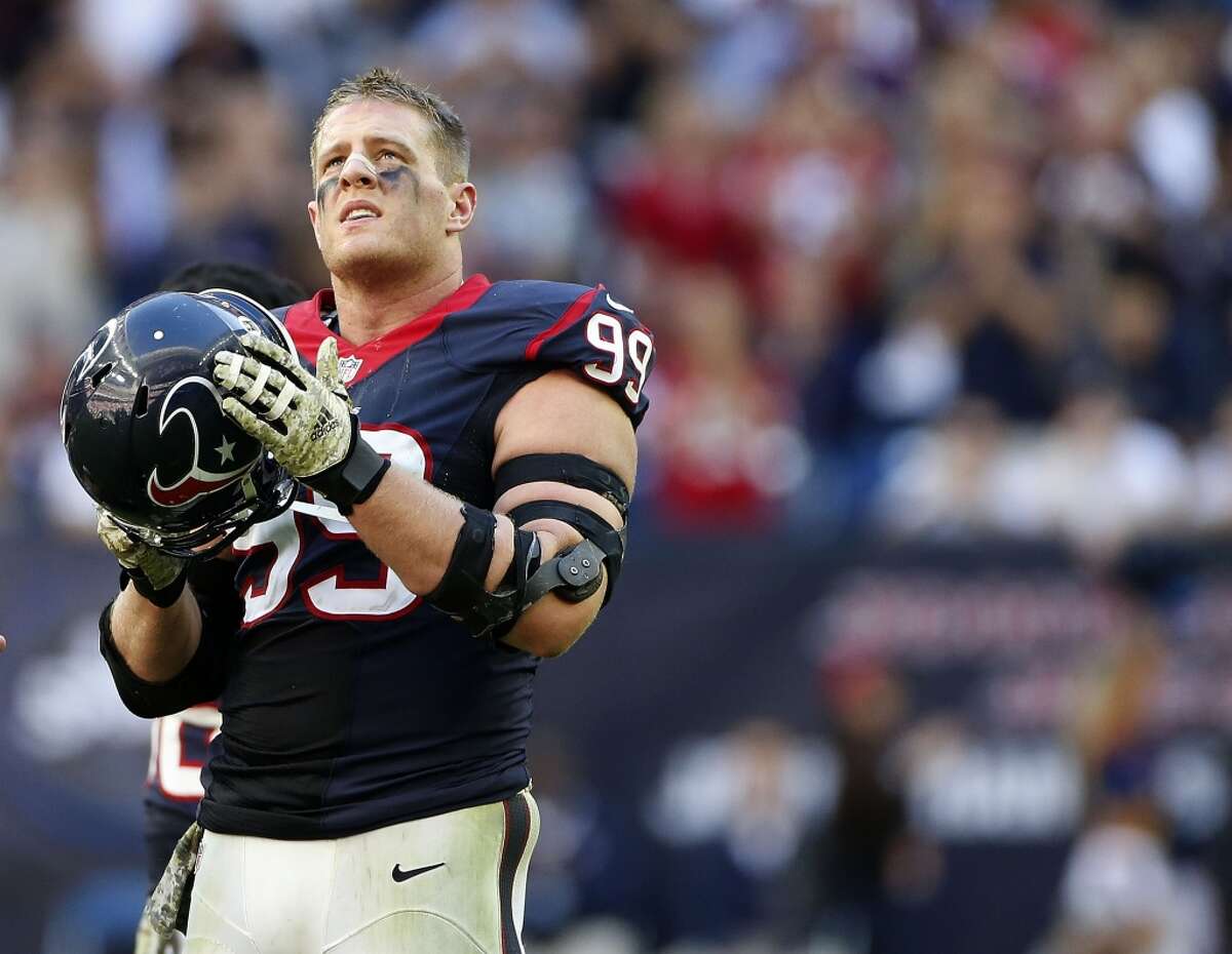 Houston Texans defensive lineman J.J. Watt deserves to be NFL MVP