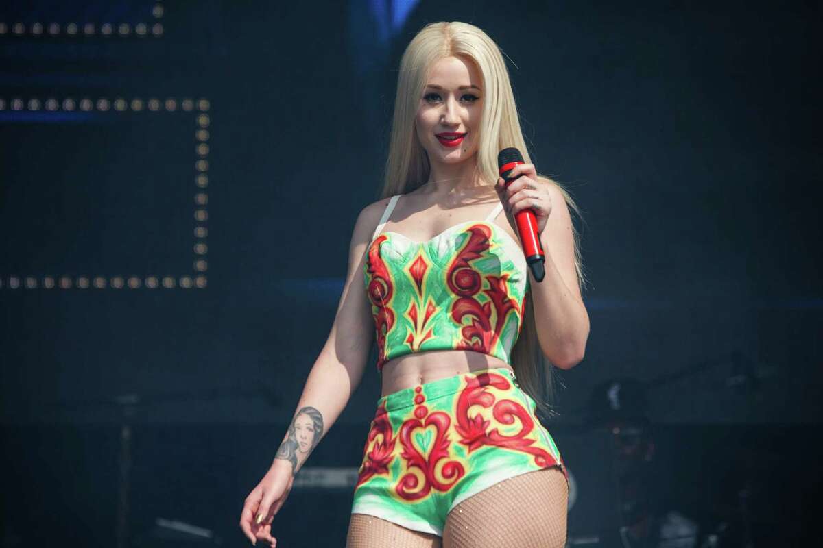 Iggy Azalea performs on stage on Day 2 of Park Life Festival 2013 at Heaton Park on June 9, 2013 in Manchester, England.