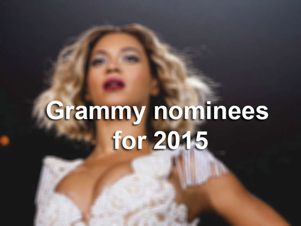 The gallery features Grammy nominees for 2015.