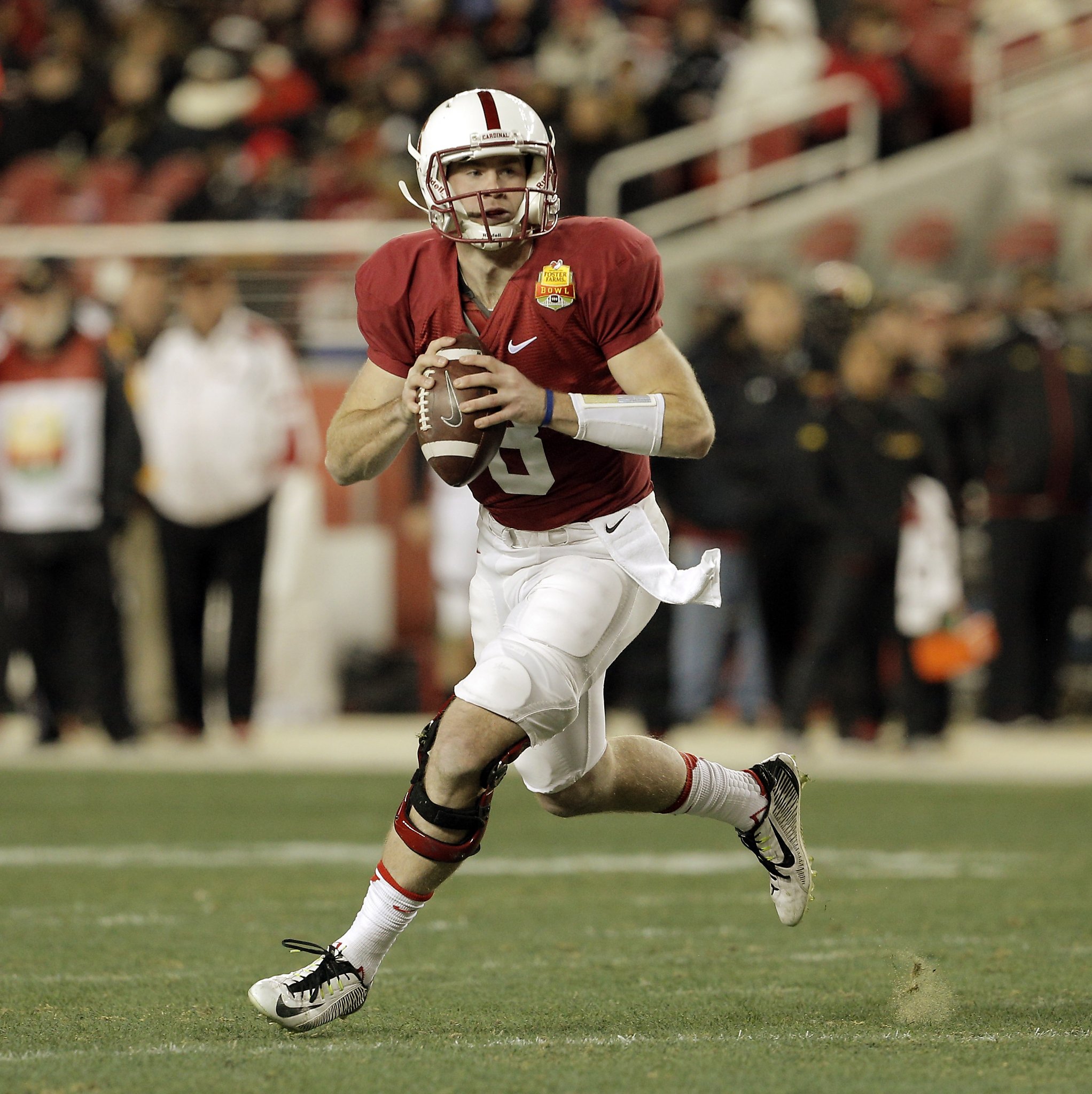 hoping to finish strong as Stanford's QB