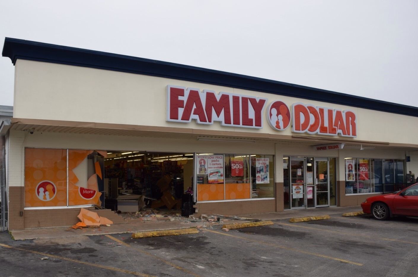 SUV crashes into Family Dollar Store on South Side of San Antonio