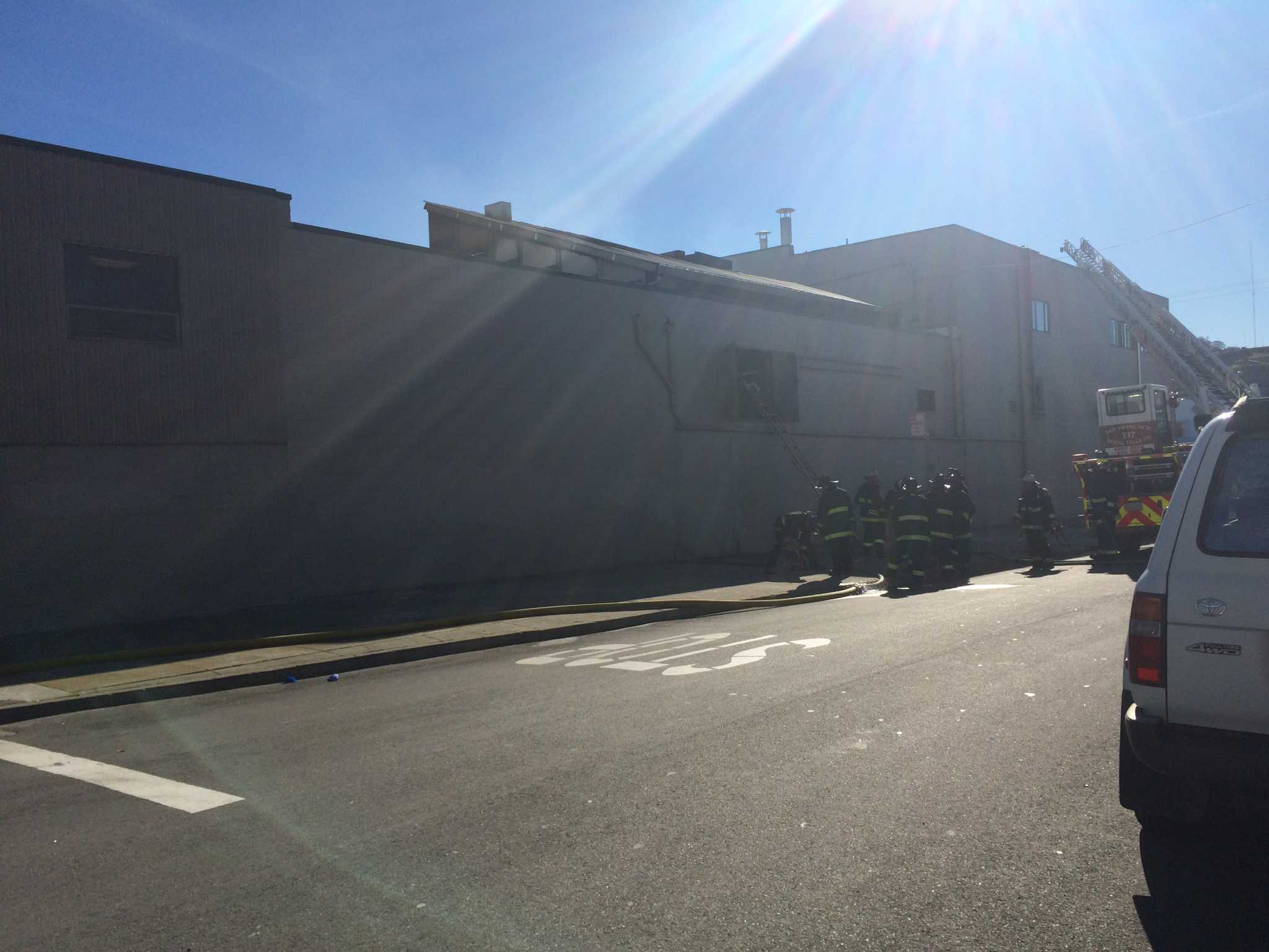 Evergood sausage factory burns in S.F.’s Bayview