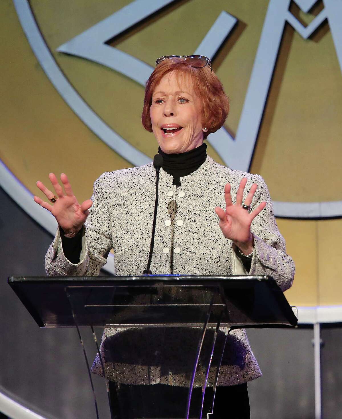 Carol Burnett will be honored in 2016 with a Texas Film Award by the Austin Film Society.