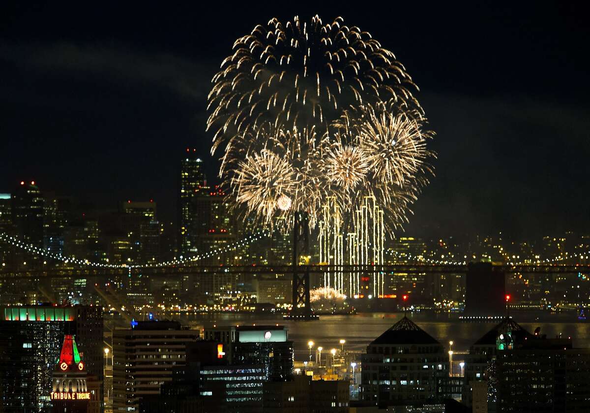 Crowds in S.F., Oakland brave cold for New Year’s Eve celebration