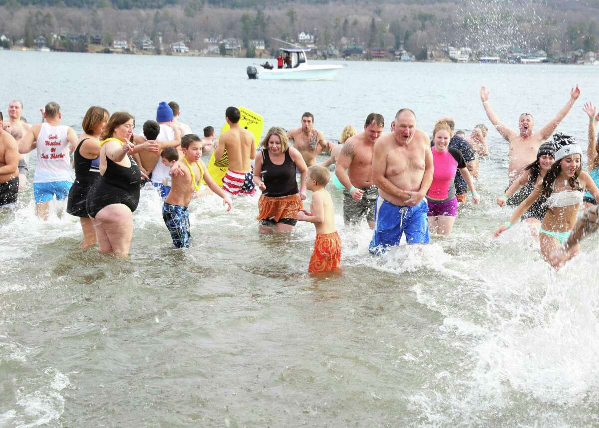 SEEN: Polar Plunge in Lake George