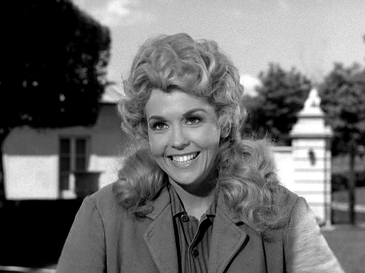 LOS ANGELES - OCTOBER 9: Donna Douglas as Elly May Clampett in THE BEVERLY HILLBILL...
