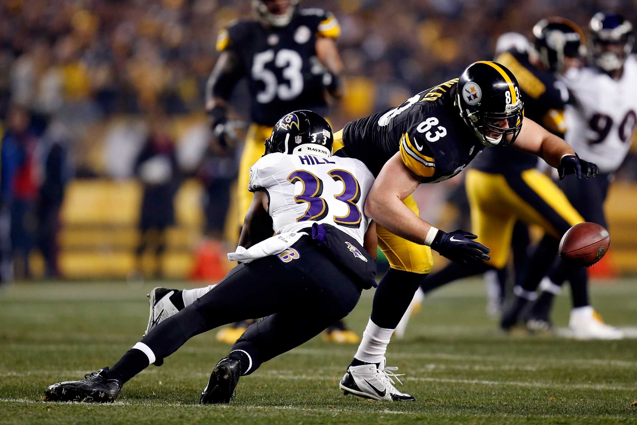 Ravens Top Steelers in Rough Rivalry Game That Upends Playoff Field - The  New York Times