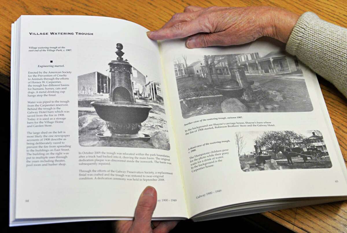 Community effort creates book on Galway's history