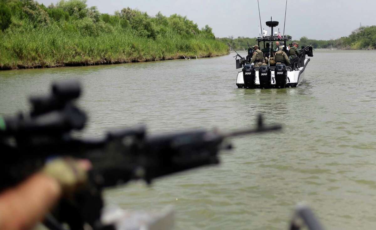 Texas Department of Public Safety troopers patrol the Rio Grande along the U.S.-Mexico border near Mission last summer. A reader says that illegal immigration is not the scourge that many people think it is.