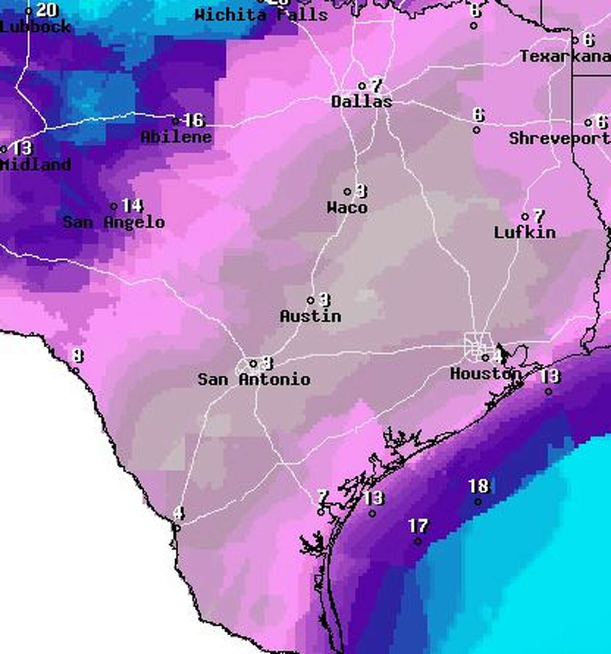 Two dry cold fronts expected to hit San Antonio
