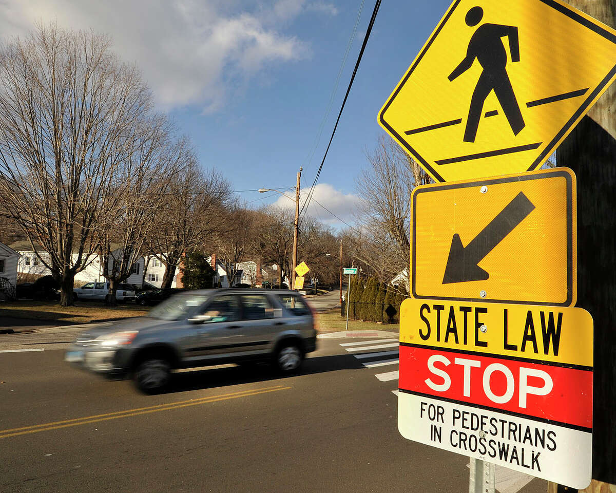 Vehicular traffic travels along Oaklawn Avenue in Stamford, Conn., on Monday, Jan. 5, 2015. The city is holding a hearing this Wednesday for state-funded improvements along Oaklawn Avenue which include adding sidewalks on both sides of the road from Halpin Avenue to Stanwick Place as well as road realignment. The public input hearing will be on Wednesday at 7 p.m. at the Government Center.