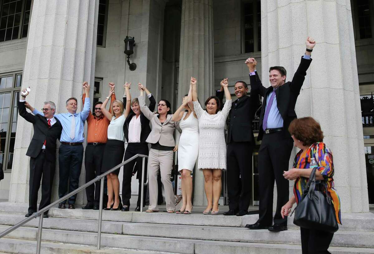 Judge Who Threw Out Ban Performs First Weddings