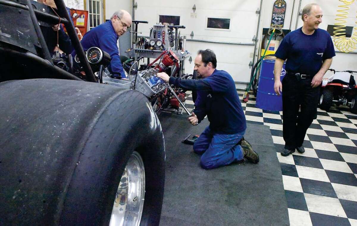 The Dart Stamford dragracing crew has need for speed