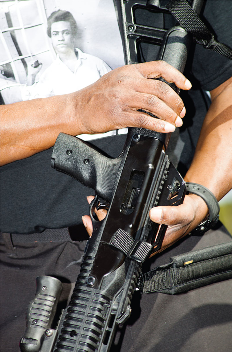 huey p newton gun club shirt