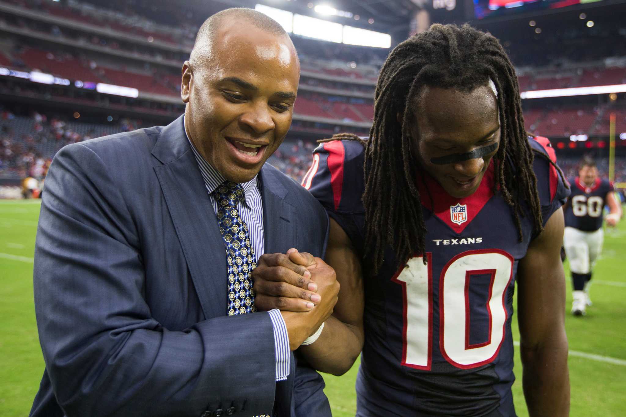 Texans' Rick Smith DeAndre Hopkins' holdout 'counterintuitive'