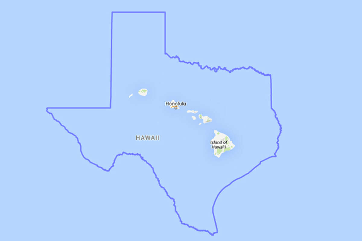 Just how big is Texas? Map compares to other countries, states